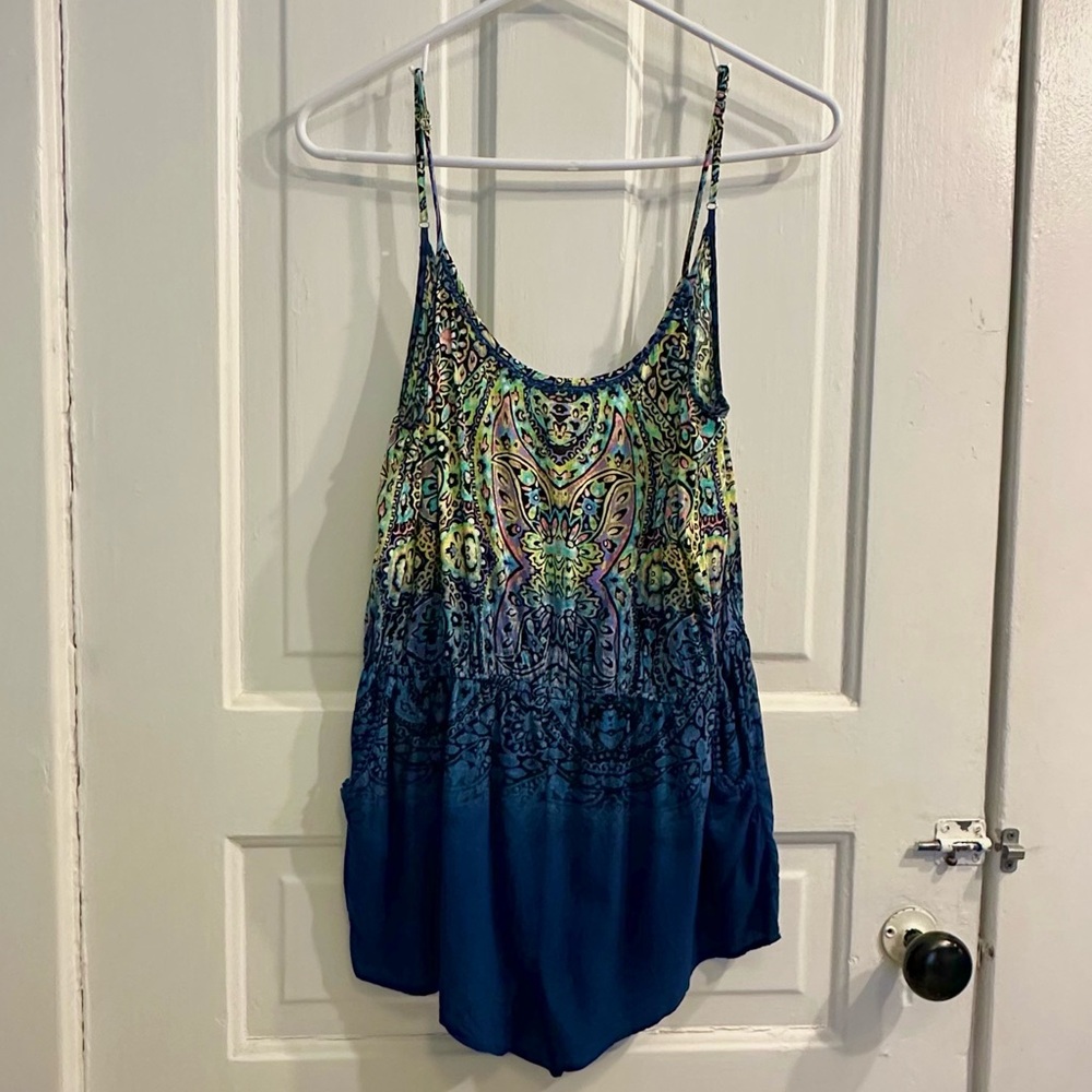 Great Condition! Victoria's Secret Paisley Romper / Swim Coverup (Medium)